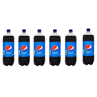 Pepsi Bottles-6x2L02